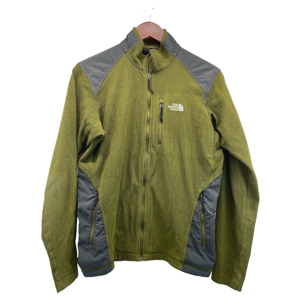 The North Face Women's S/P Green Fleece Jacket W/Pockets